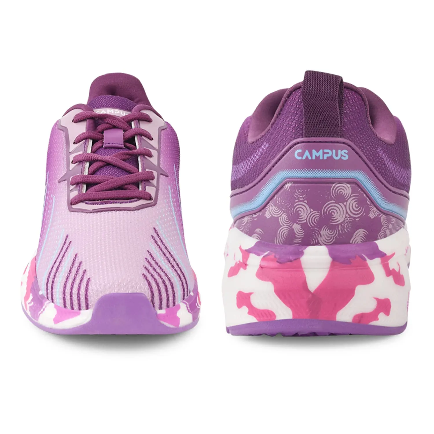 Campus Women's Camp Streak PRPL/Mauve Running Shoes - 5UK 22L-132