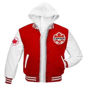 Canada Soccer Varsity Jacket
