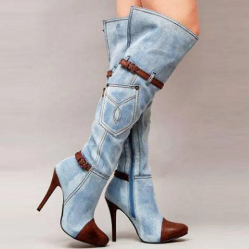 Casual Patchwork Contrast Pointed Out Door Shoes