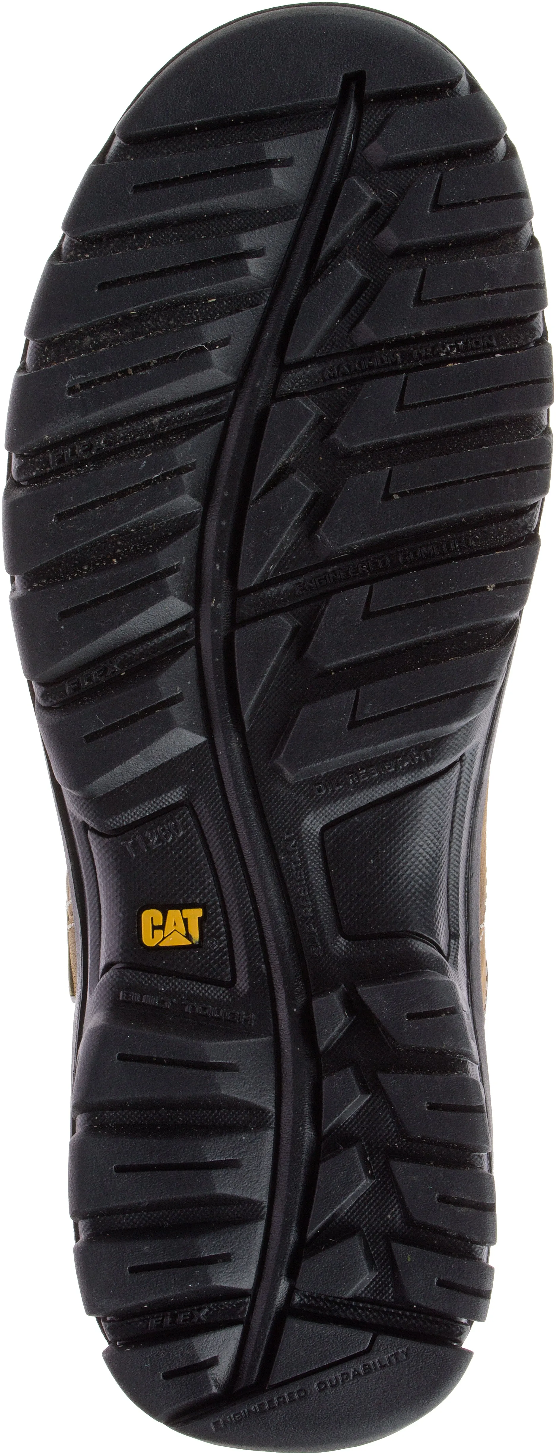 'Caterpillar' Men's 6" Threshold WP, EH, Steel Toe - Brown / Black