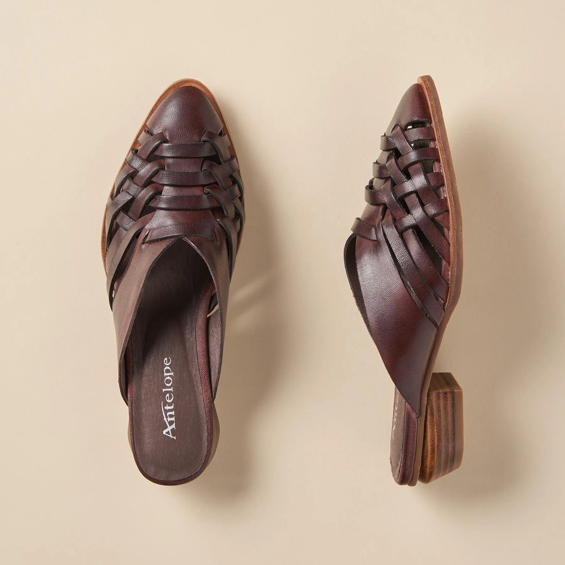Cedre Woven Mules