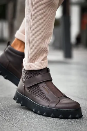 CH103 ST Men's Sneaker Boots BROWN