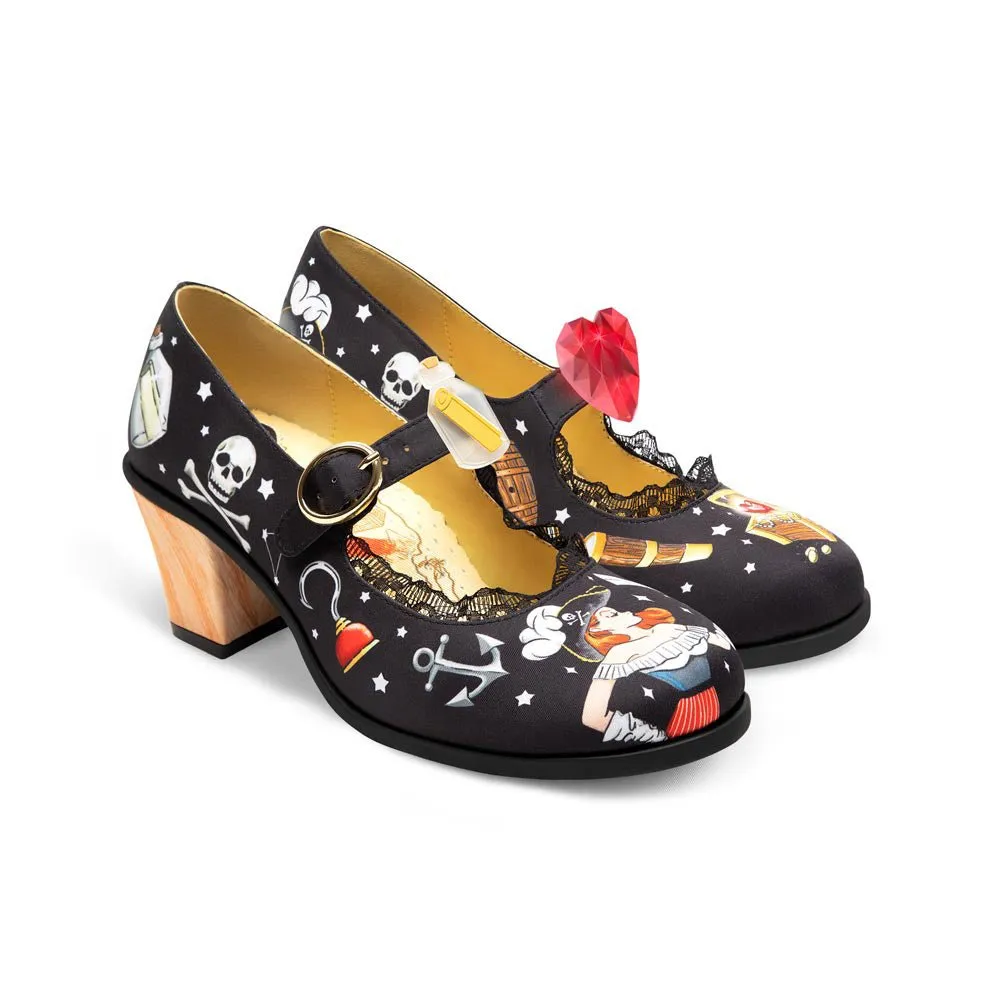 Chocolaticas® PIRATE Women's Mary Jane Pump