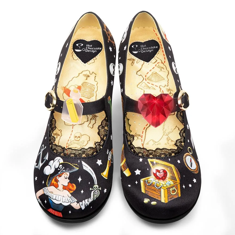 Chocolaticas® PIRATE Women's Mary Jane Pump