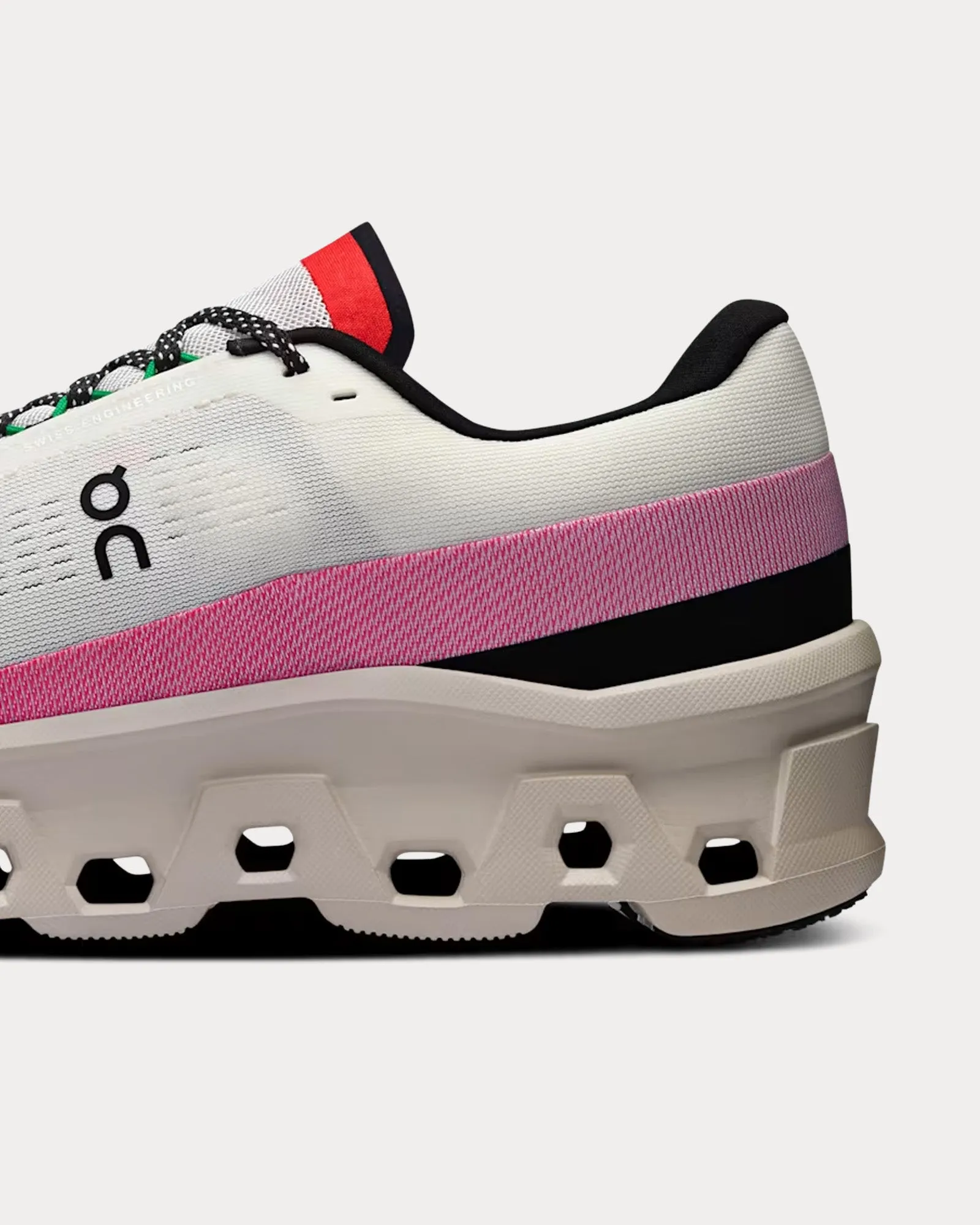 Cloudmonster 2 Ivory / Red Running Shoes