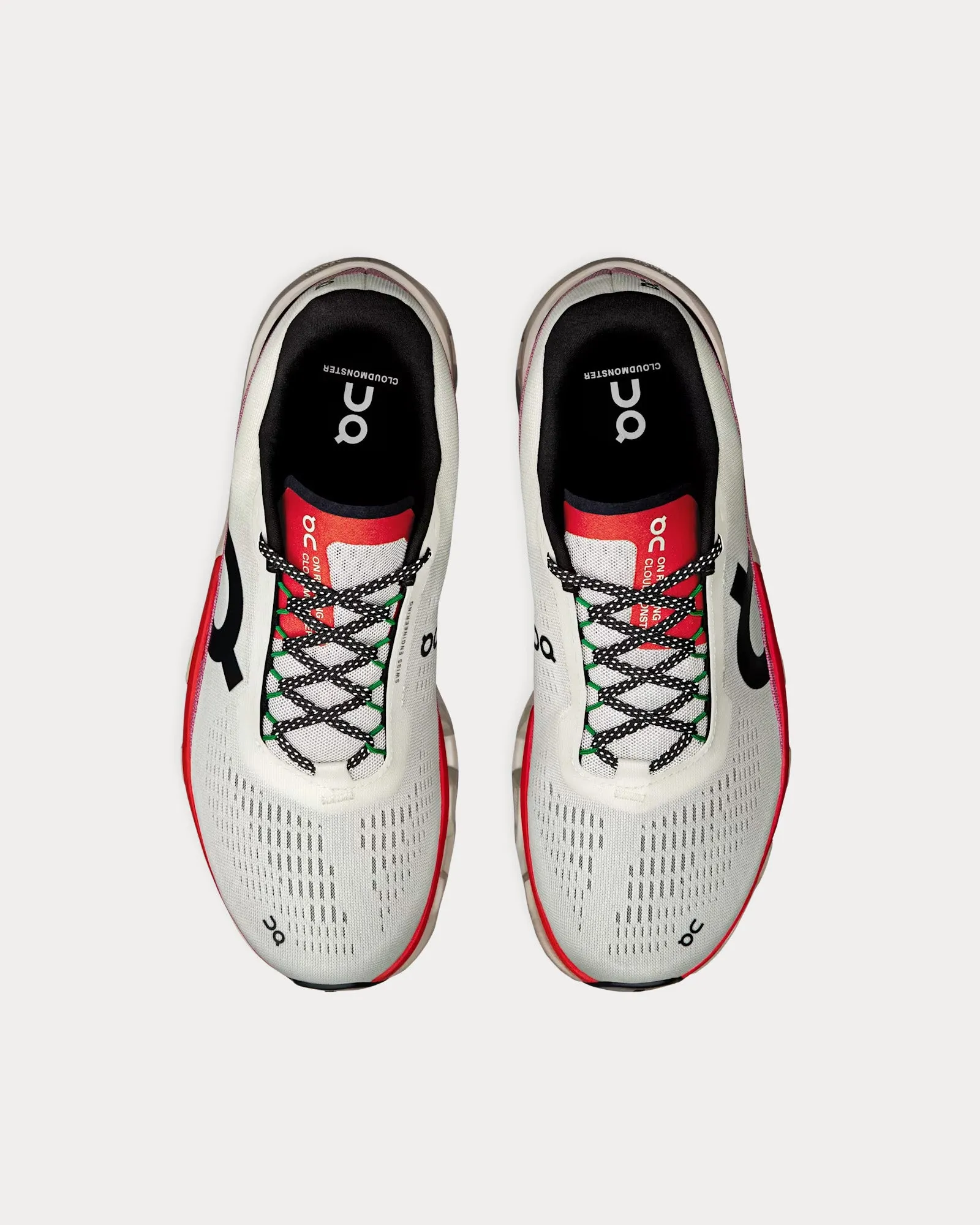 Cloudmonster 2 Ivory / Red Running Shoes