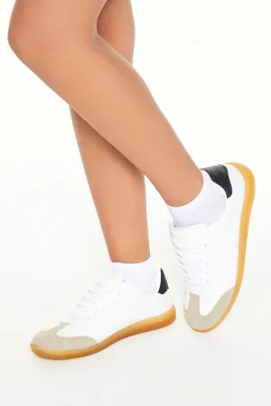 Colorblock Low-Top Sneakers