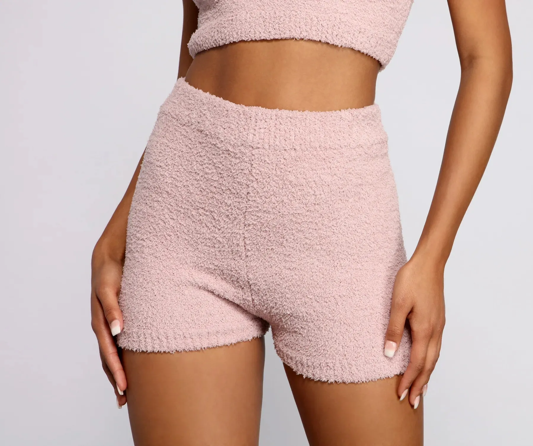 Cozy Chenille Pajama Shorts