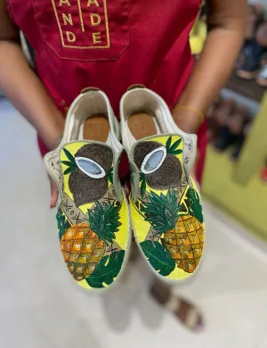 Custom-made Espadrilles Piña Colada Men Edition