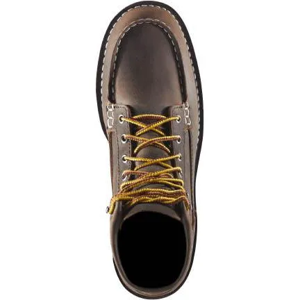 Danner Women's Bull Run 6" Moc Toe Wedge Work Boot - Brown - 15575