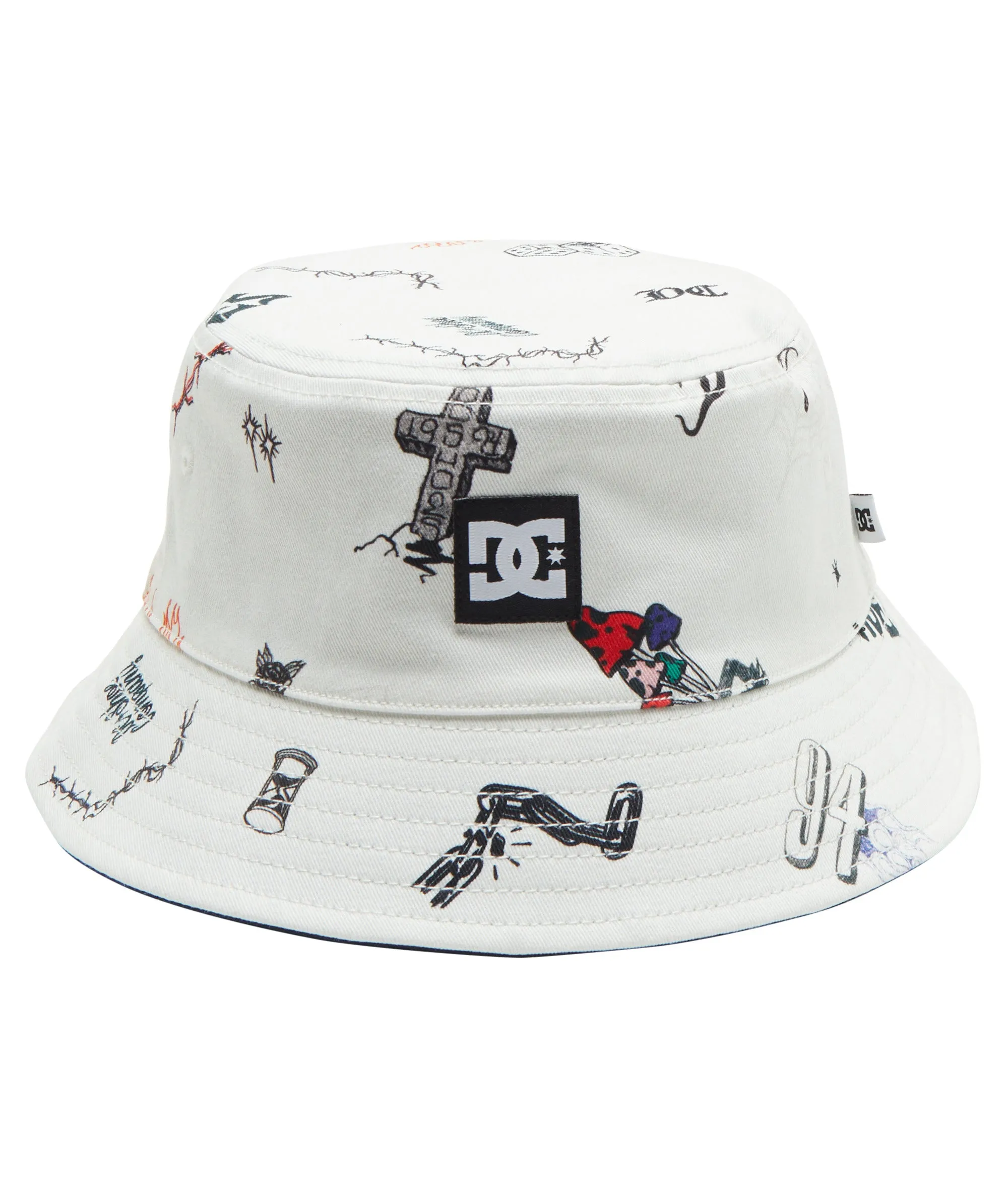 DC Shoes Mens Deep End Reversible Bucket Hat