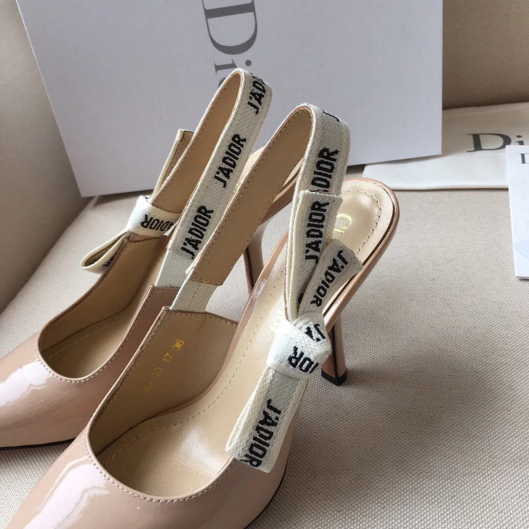 DIR J'Ador Slingback Pump For Women Beige 3.9in/10cm KCC201VNR_S12U