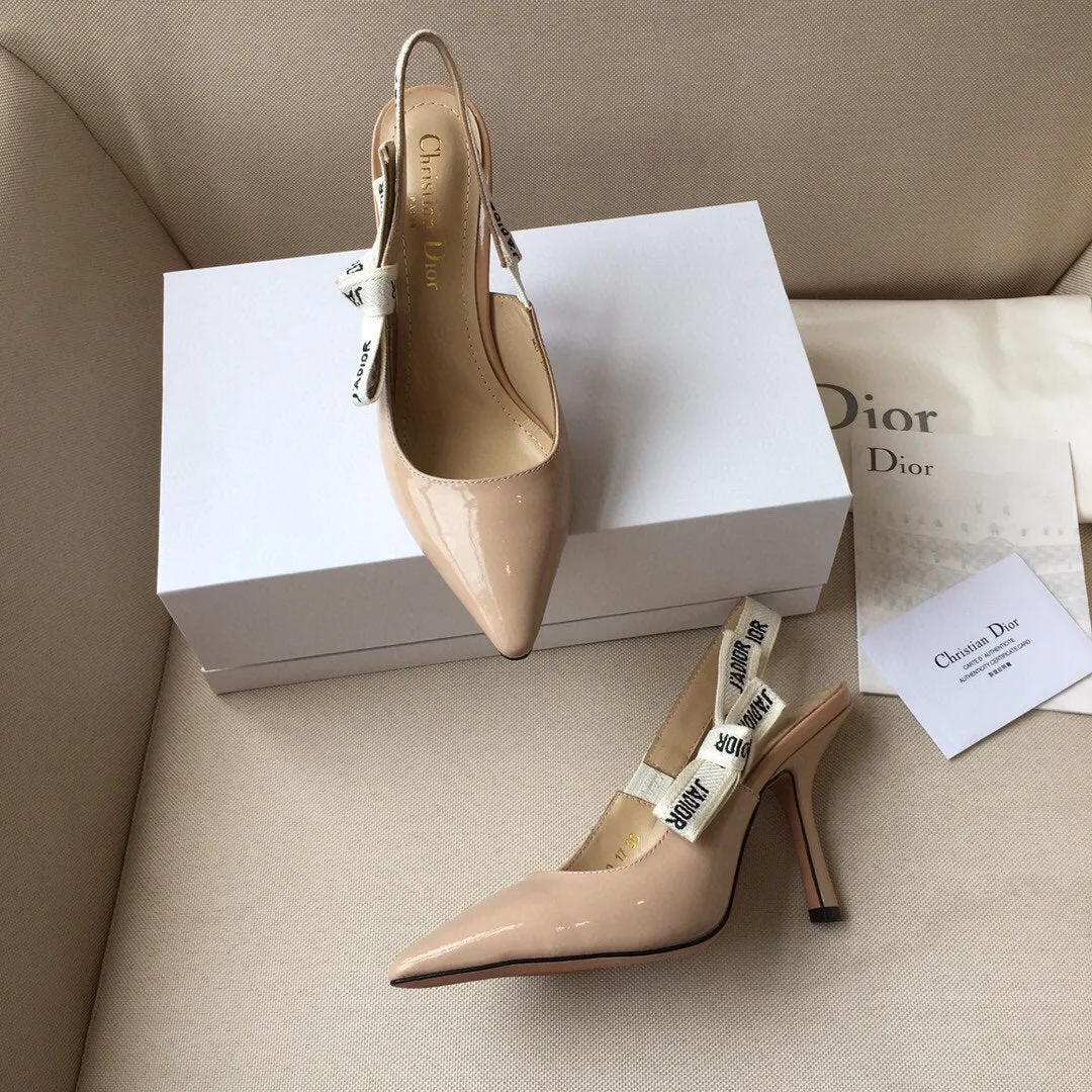 DIR J'Ador Slingback Pump For Women Beige 3.9in/10cm KCC201VNR_S12U