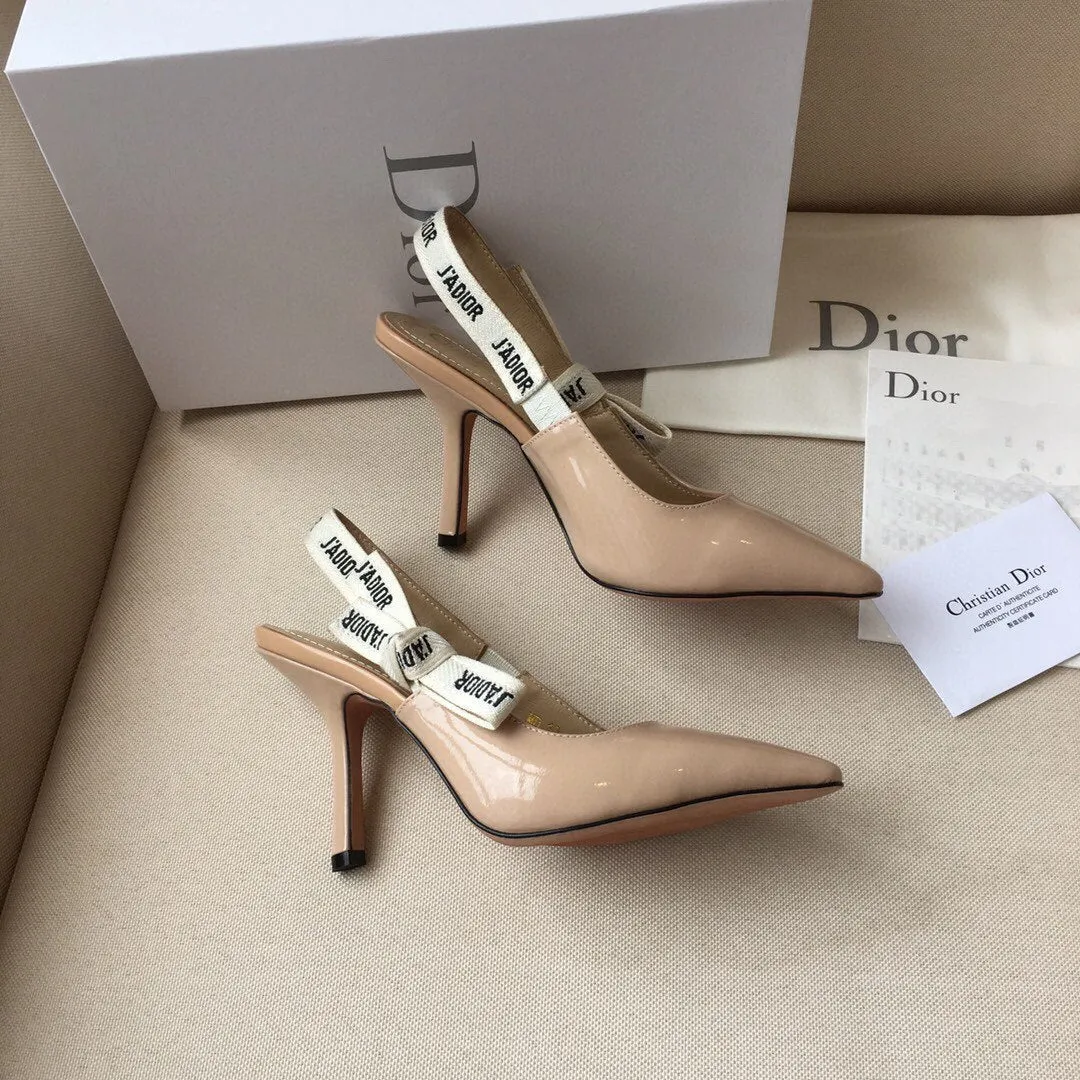 DIR J'Ador Slingback Pump For Women Beige 3.9in/10cm KCC201VNR_S12U