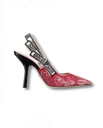 DIR J'Ador Slingback Pump For Women Red 3.9in/10cm KCP762BXE_S34R
