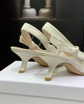 DIR Women's J'Ador Slingback Pump White For Women CD KCP944MCM_S03W