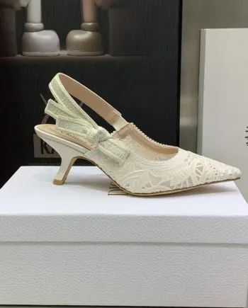DIR Women's J'Ador Slingback Pump White For Women CD KCP944MCM_S03W
