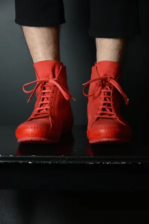 DOUBLE FOLD HIGH TOP SNEAKERS