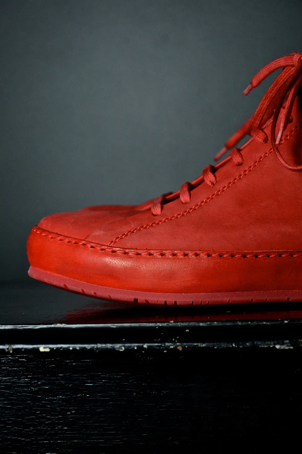 DOUBLE FOLD HIGH TOP SNEAKERS