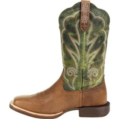 DurangoÂ Lady Rebel Proâ Womens Ventilated Olive Western Boot