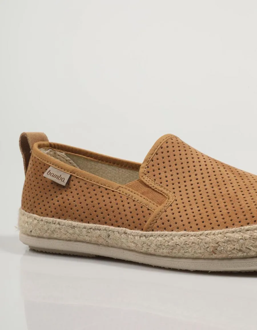  espadrilles BAMBA 5200156 en Cuir 82534