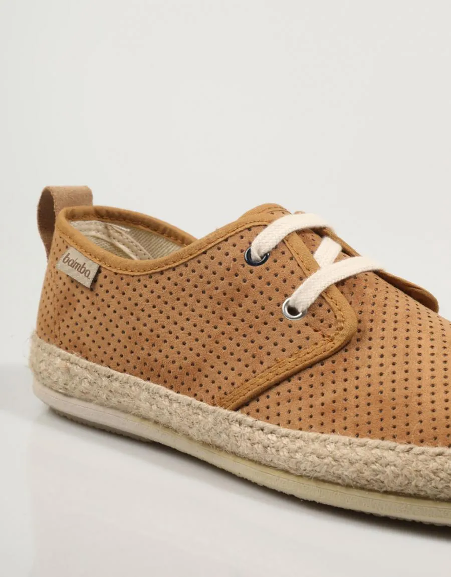 espadrilles BAMBA 5200160 en Cuir 79301