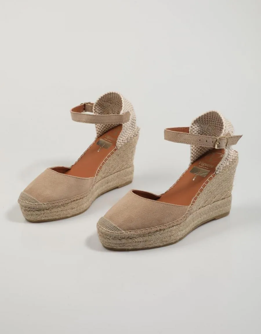  espadrilles LUCIA VIGUERA 1632 en Beige 82874