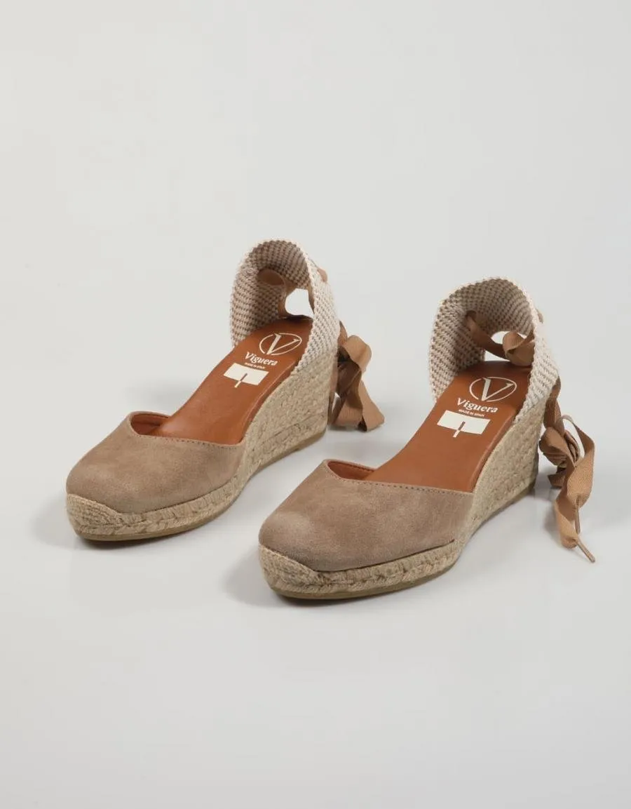  espadrilles LUCIA VIGUERA 2011 en Beige 82873