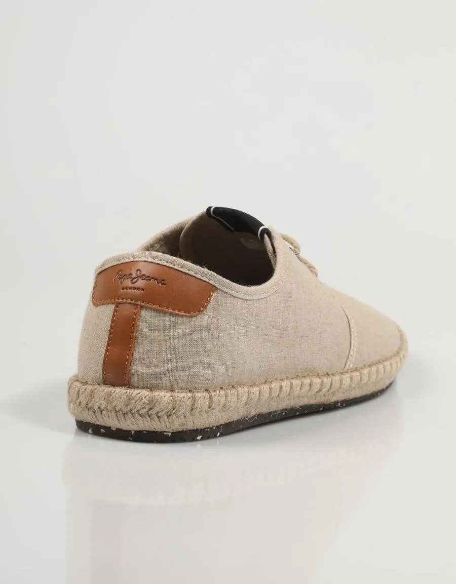  espadrilles PEPE JEANS Tourist en Beige 81643