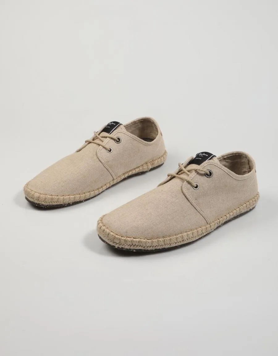  espadrilles PEPE JEANS Tourist en Beige 81643