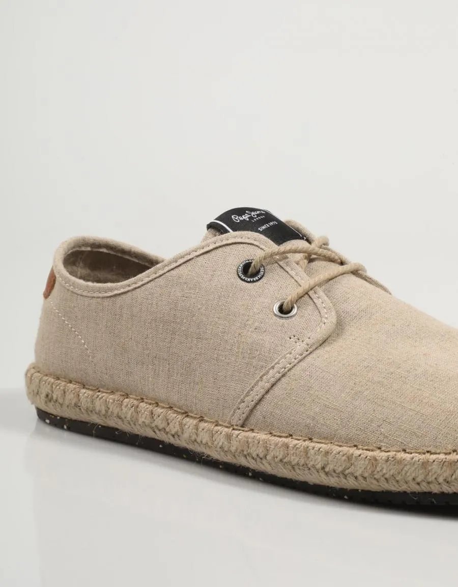  espadrilles PEPE JEANS Tourist en Beige 81643
