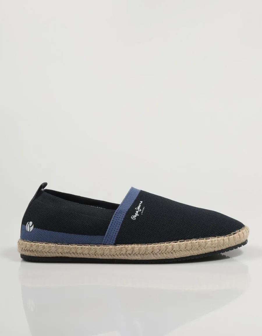  espadrilles PEPE JEANS Tourist en Navy Blue 81644