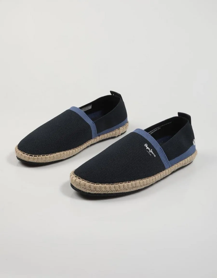  espadrilles PEPE JEANS Tourist en Navy Blue 81644