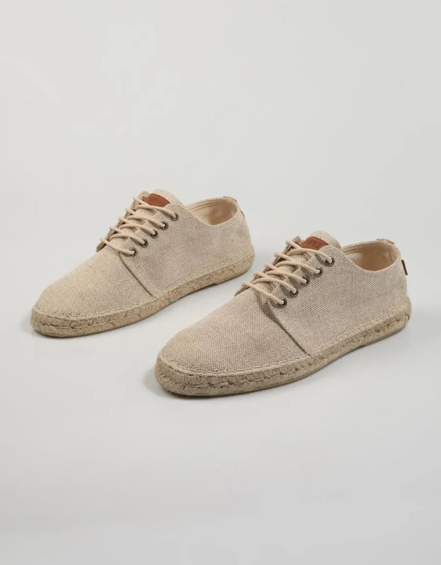  espadrilles POMPEII Higby en Beige 82196