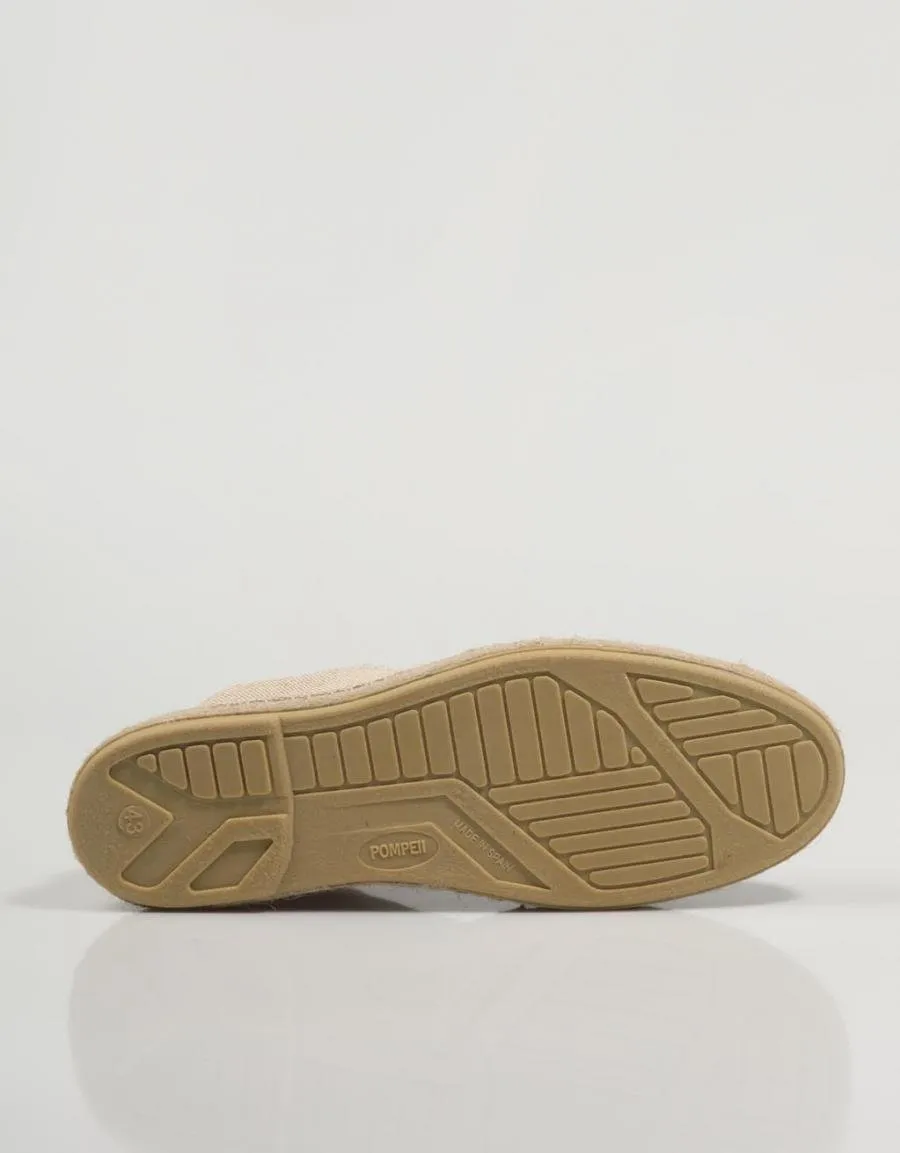  espadrilles POMPEII Higby en Beige 82196