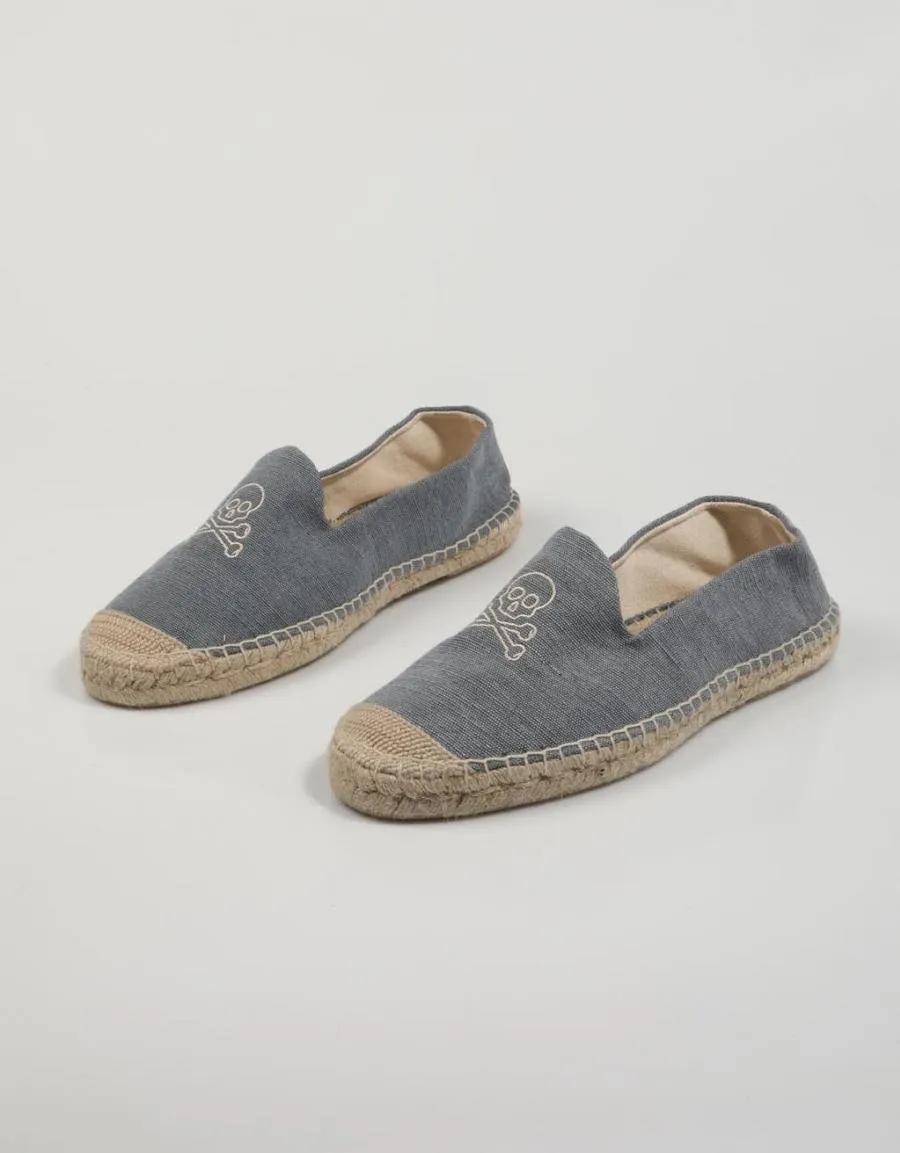  espadrilles SCALPERS Skull en Navy Blue 82099