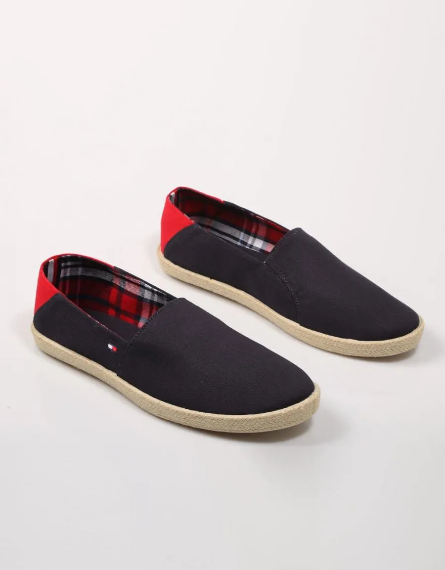  espadrilles TOMMY HILFIGER Easy Summer Slip On en Navy Blue 69552