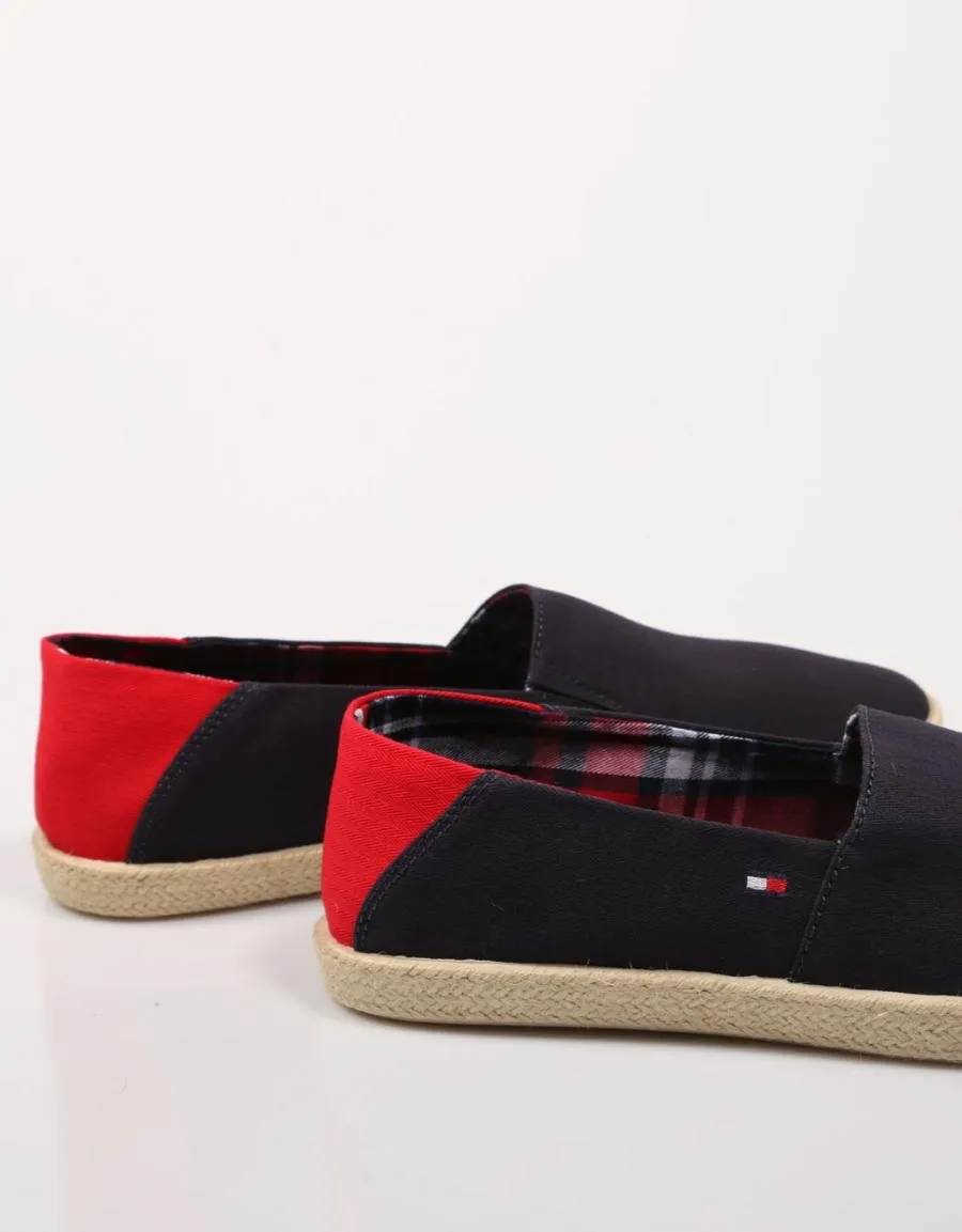  espadrilles TOMMY HILFIGER Easy Summer Slip On en Navy Blue 69552