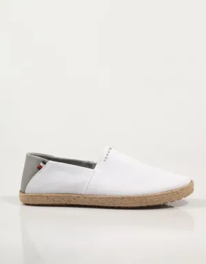  espadrilles TOMMY HILFIGER Hilfiger Espadrille Core Textile en Blanc 84207