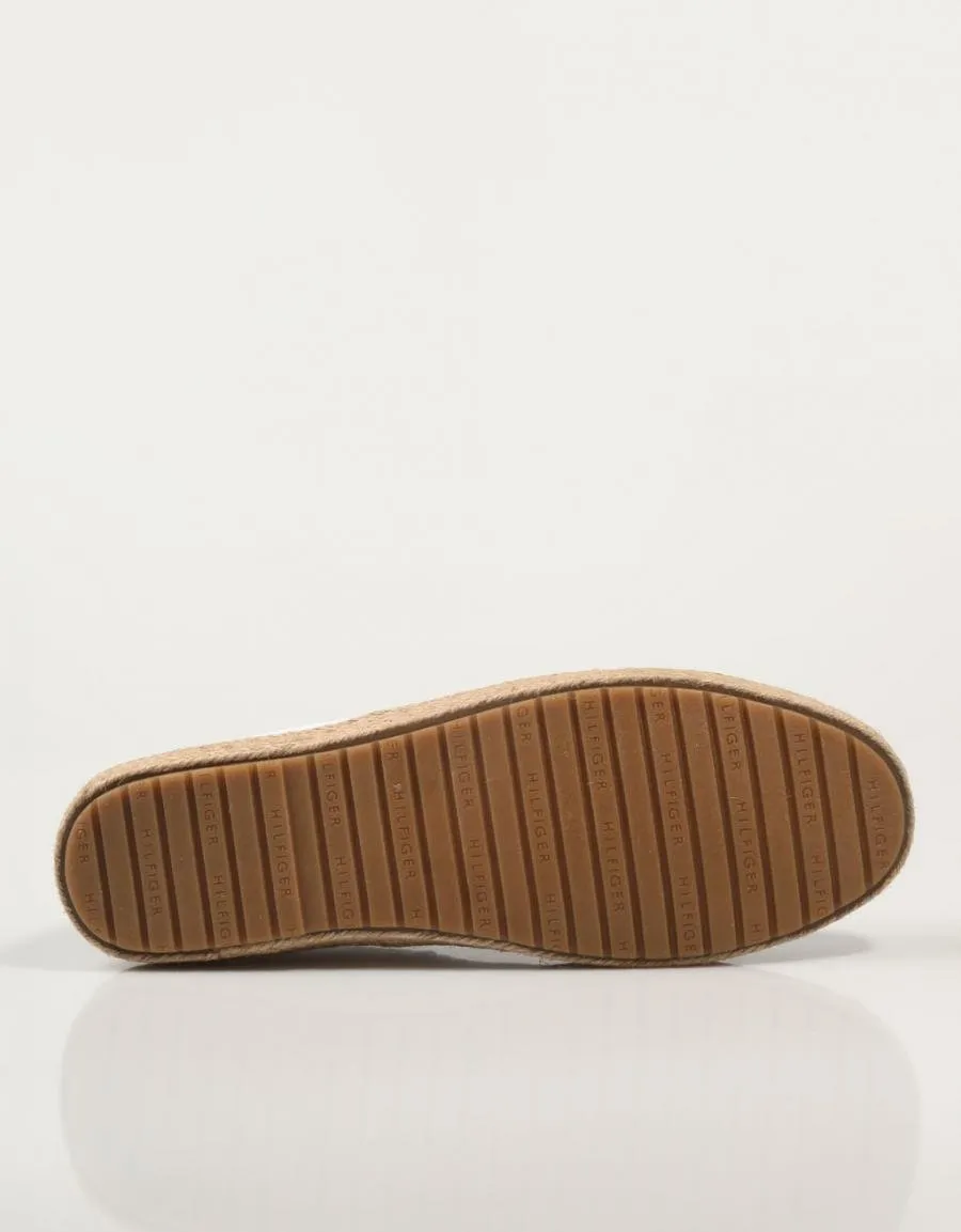  espadrilles TOMMY HILFIGER Hilfiger Espadrille Core Textile en Blanc 84207