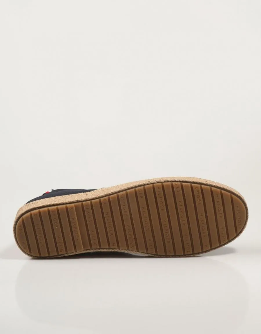  espadrilles TOMMY HILFIGER Hilfiger Espadrille Core Textile en Navy Blue 84206