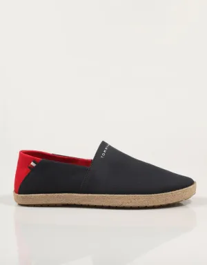  espadrilles TOMMY HILFIGER Hilfiger Espadrille Core Textile en Navy Blue 84206