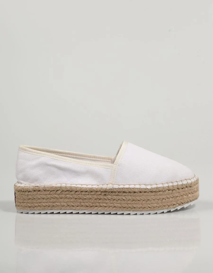  espadrilles TOMMY HILFIGER Tommy en Blanc 81433