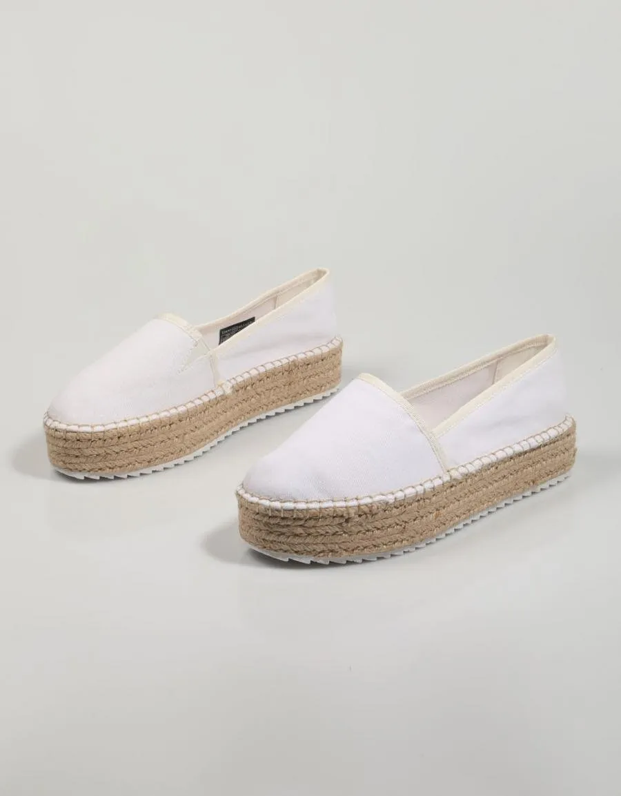  espadrilles TOMMY HILFIGER Tommy en Blanc 81433