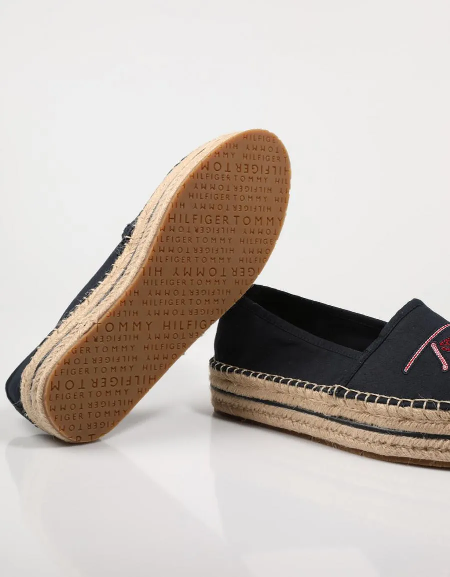 espadrilles TOMMY HILFIGER Tommy en Navy Blue 78607