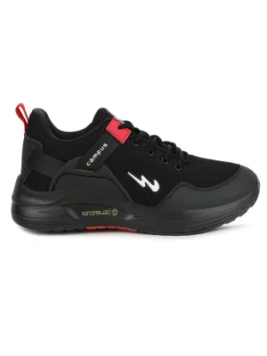 EUROPA Black Men's Running Shoes