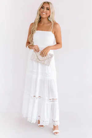 European Vibes Smocked Maxi Dress