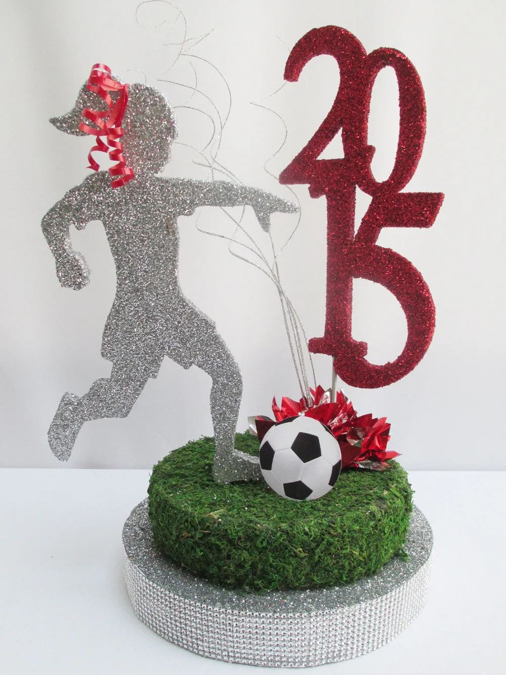 Female Soccer Player Cutout