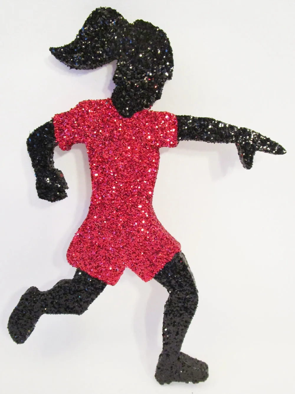 Female Soccer Player Cutout