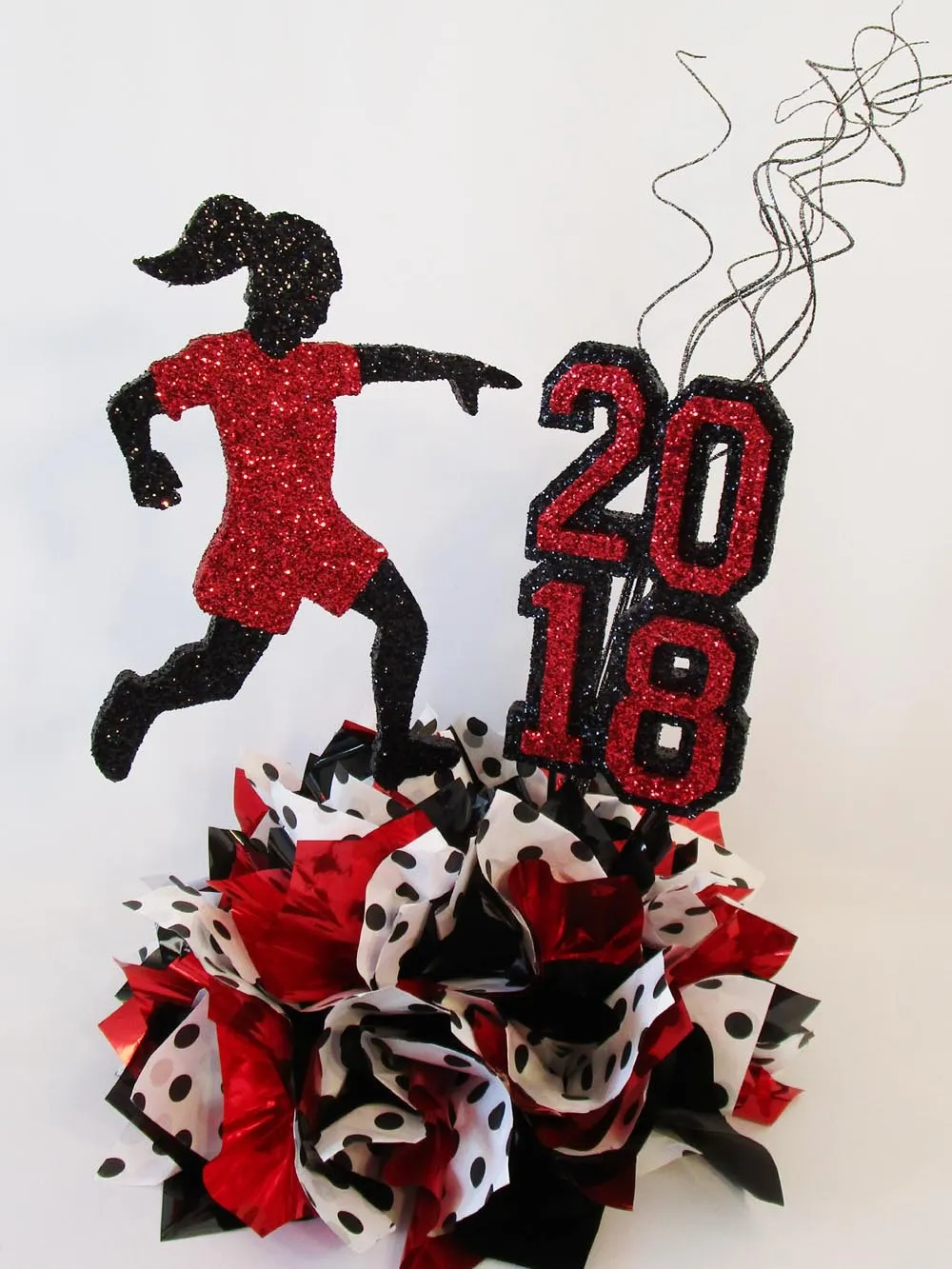 Female Soccer Player Cutout